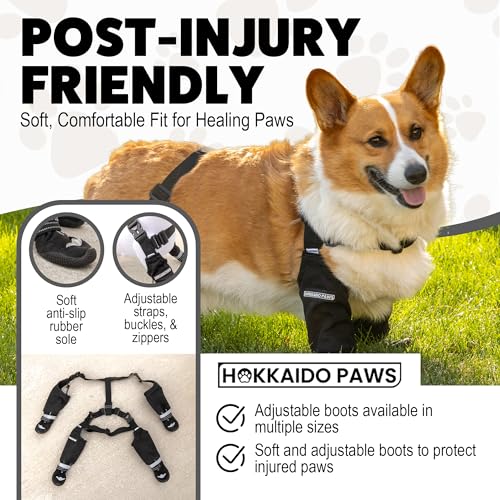 Hokkaido Paws Suspender Dog Boots