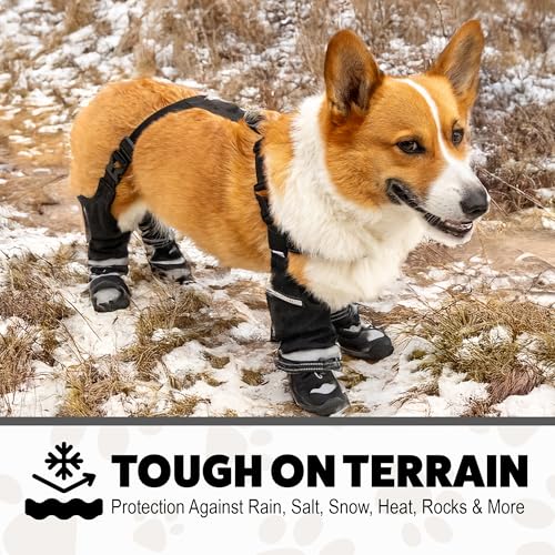 Hokkaido Paws Suspender Dog Boots