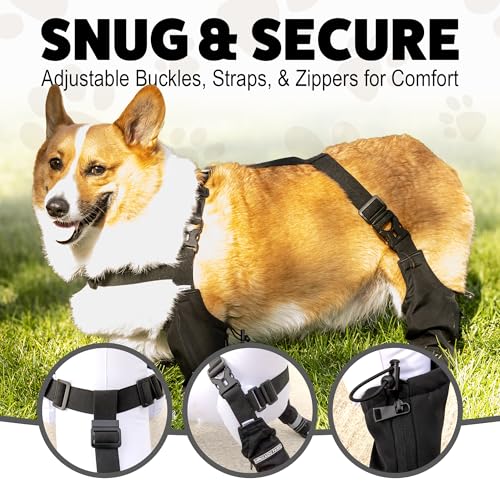 Hokkaido Paws Suspender Dog Boots