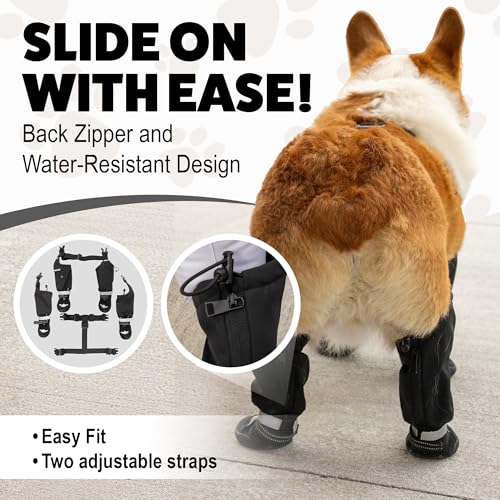 Hokkaido Paws Suspender Dog Boots
