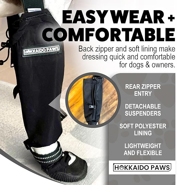 KUMA Series Dog Boots | Heavy-Duty Waterproof by Hokkaido Paws