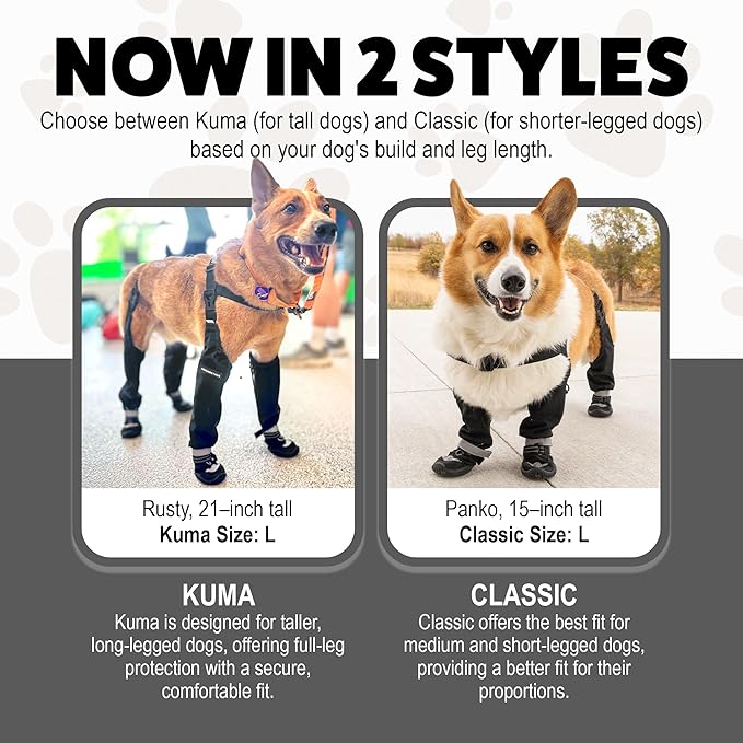 KUMA Series Dog Boots | Heavy-Duty Waterproof by Hokkaido Paws