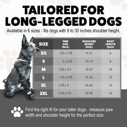 KUMA Series Dog Boots | Heavy-Duty Waterproof by Hokkaido Paws